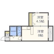 シティガーデン中寺の間取り画像