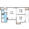 ピレーネ北条Ⅱの間取り画像