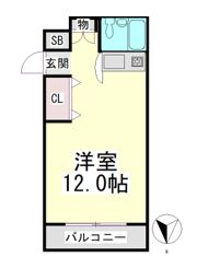 六甲ガーデンの間取り画像
