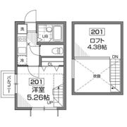 バウムハウス新高円寺の間取り画像
