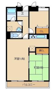 浦和エメラルドグリーンの間取り画像