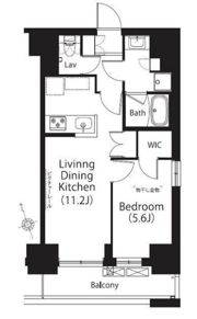 フレンシア文京関口の間取り画像