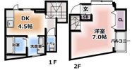 メゾンバニーNO3の間取り画像