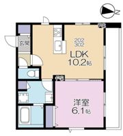 ゆりの木テラス経堂の間取り画像
