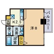 ローズモント・フレア薬院の間取り画像