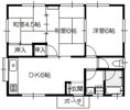 中井貸家（1階部分）の間取り画像