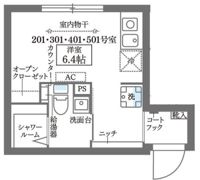 COCOCUBE西荻窪の間取り画像