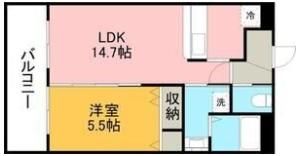 アルテミス帯山の間取り画像