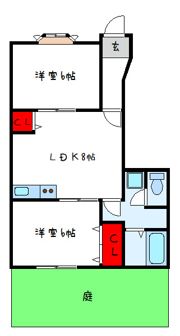 ジューヌ森の間取り画像