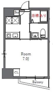Totsu Residence Shibaの間取り画像