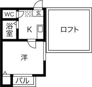 メゾンα(アルファ)の間取り画像