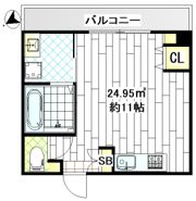 Liberty大通り公園の間取り画像