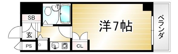 ジョイフル紫野の間取り画像
