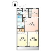 WestSideひたち野Ⅲの間取り画像