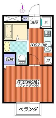 アビタシオンM堀ノ内A棟の間取り画像