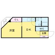 板倉マンションの間取り画像