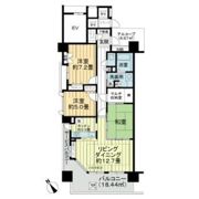 サーパス柿川通りの間取り画像