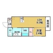 リアコート関大前Ⅱの間取り画像