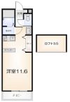 Authentic heights wish oneの間取り画像