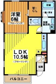 ツインハウス結喜の間取り画像