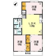 セジュール吉岡 A棟の間取り画像