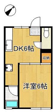 サチ代荘の間取り画像