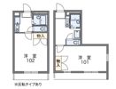 レオパレス城北Cの間取り画像