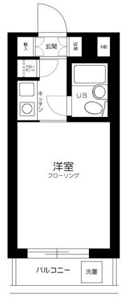 マートルコート中目黒の間取り画像