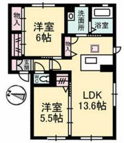 Park戸坂山根の間取り画像
