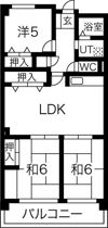 エルスタンザ原の間取り画像