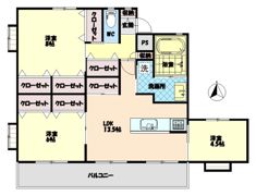 ベルリーフⅡの間取り画像