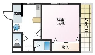 モントローズフタバの間取り画像