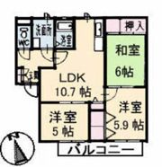 ジュネスY．Yの間取り画像
