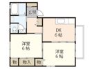 フローラル東岡山Cの間取り画像