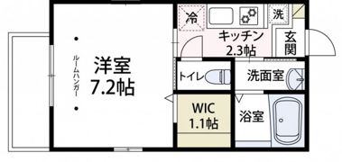 ドルチェ杉田の間取り画像