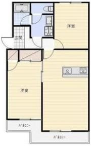 ローザンヌⅤの間取り画像