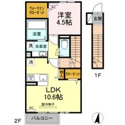 モアボヌールⅡの間取り画像