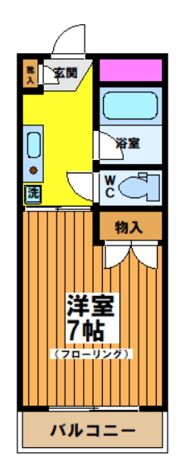 シティコートの間取り画像