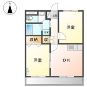サンライズ2番館の間取り画像