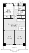 ビレッジハウス浜松タワー1号棟の間取り画像