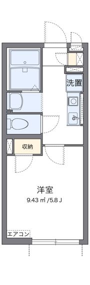 ヴィアロ高島平レジデンスAの間取り画像