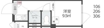 ノースヒル新宿ウエストの間取り画像