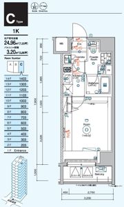 SYNEX TACHIKAWAの間取り画像