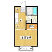 ウエストパーク高野C棟の間取り画像
