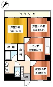 パシフィック横浜の間取り画像