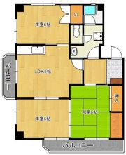 マークハイツ若葉の間取り画像