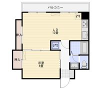 Wisteria田中町の間取り画像