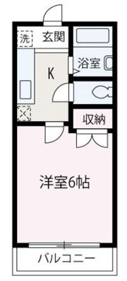ベルグレイスⅡの間取り画像