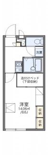 レオパレス長島の間取り画像