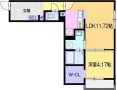 カサラビン恵庭の間取り画像